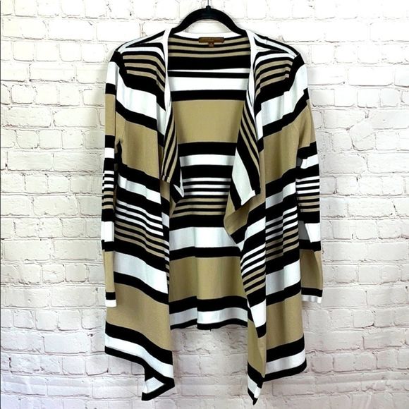 Plus Size Cardigan For Women - Open Front, Solid/Star/Plaid/Striped Patterns, Lightweight, Sizes XL-5XL